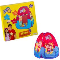 Brinquedo Tenda Barraca Cabana Infantil Portátil Desenhos e Personagens - Multikids