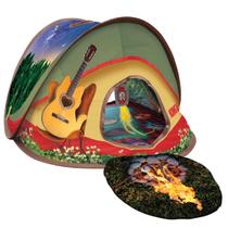 Brinquedo Tenda Kong Play Spaces Glamping Tent Barraca de Camping Para Gato