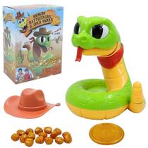 Brinquedo Tesouro Da Serpente Ação Pegue Ouro Jogo Divertido - ZOOPTOYS