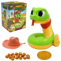 Brinquedo Tesouro da Serpente Jogo Pega o Ouro da Cobra