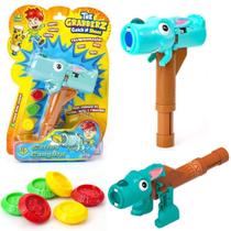 Brinquedo The Grabberz Carlos Canguru Martelo E Atirador Brinquedo The Grabberz Carlos Canguru Martelo E Atirador