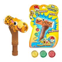 Brinquedo The Grabberz Leo Leopardo Martelo E Atirador Brinquedo The Grabberz Leo Leopardo Martelo E Atirador