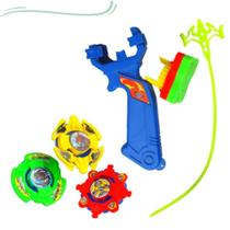 Brinquedo Top Pião com Disparador Art Brink Beyblade top
