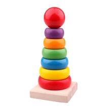 Brinquedo Torre de Argolas Brinquedo Montessori Brinquedo Torre de Argolas Brinquedo Montessori