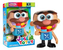 Brinquedo Totoykids Boneco Jose Comilao Articulado Em Vinil Youtuber Original