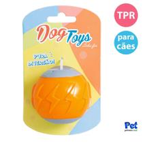 Brinquedo Tpr Bola Laranja Para Pet Savana Pet