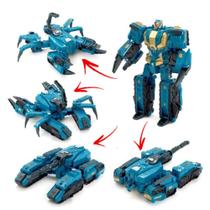 Brinquedo Transformers 3 em 1 Vira Robô Tanque Escorpião