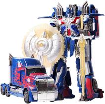 Brinquedo Transformers Optimus Prime Robô Vira Caminhão 31Cm