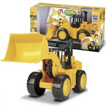 Brinquedo Trator Carregadeira 28 Cm Workers - Roma 0340