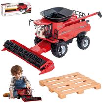 Brinquedo Trator Colheitadeira Axial Flow Menino Case Oferta Brinquedo Trator Colheitadeira Axial Flow Menino Case Oferta