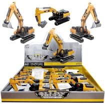 Brinquedo Trator Escavadeira 1:64 Caixa com 8 Atacado Revenda