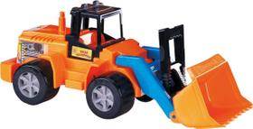 Brinquedo Trator Mega Escavator Pá Articulada Dismat Mk117