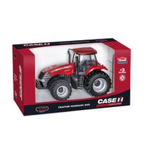 Brinquedo Trator Miniatura Magnum Case Réplica 1/30 Usual Brinquedos - 400