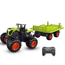 Brinquedo Trator RC Wdexual Escala 1:16 com Reboque 2.4Ghz Brinquedo Trator RC Wdexual Escala 1:16 com Reboque 2.4Ghz