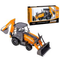 Brinquedo Trator Retroescavadeira Case Construction - Usual Brinquedos