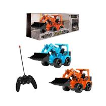 Brinquedo Trator Retroescavadeira Com Controle Remoto Sortido