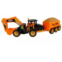 Brinquedo Trator Super Truck Movido Á Fricção Modelo Sortido