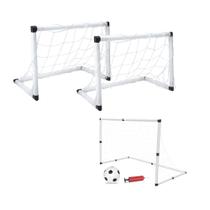 Brinquedo Traves Gol Golzinho Futebol Com Bola e Bomba 2 em 1 Divertido Esporte DMT5937