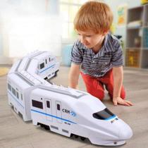 Brinquedo Trem 62 CM Elétricos Boloni Simulação Harmony Rail carro metro