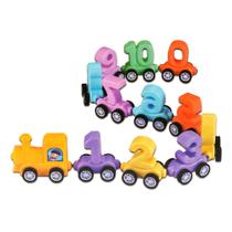 Brinquedo Trem Magnético Educativo Domni Brinquedo Trem Magnético Educativo Domni