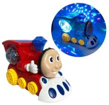 Brinquedo Trem Thomas Infantil Locomotiva Luz Som Bate Volta