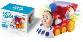 Brinquedo Trem Thomas Trenzinho Infantil Luz Som Bate Volta