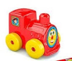 Brinquedo trem trenzinho cores - GGB PLASTIC Brinquedo trem trenzinho cores - GGB PLASTIC