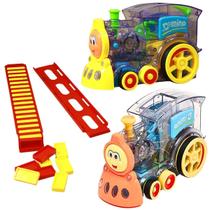 Brinquedo Trenzinho Dominó Movimento Som Luz - Castela