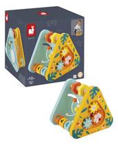 Brinquedo Triângulo Multi Atividades De Madeira Janod J08268