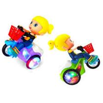 Brinquedo Triciclo Bate E Volta Empina Gira 360 Com Sons Luz escolha menino ou menina