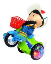 Brinquedo Triciclo Bate E Volta Empina Gira 360 Com Sons Luz Brinquedo Triciclo Bate E Volta Empina Gira 360 Com Sons Luz