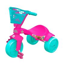 Brinquedo Triciclo Infantil LOL com Cestinha indicado para Crianças a Partir de 19 Meses Xalingo -21843