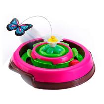 Brinquedo Truqys Cat Spin Rosa para Gatos Brinquedo Truqys Cat Spin Rosa para Gatos