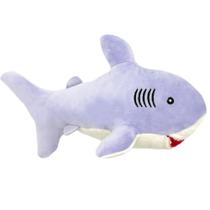 Brinquedo Tubarão Azul De Pelúcia - Avuk Pet