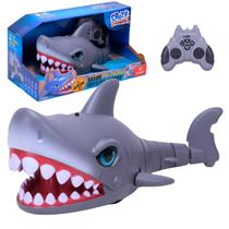 Brinquedo Tubarao De Controle Remoto Cinza - Castela Brinquedo Tubarao De Controle Remoto Cinza - Castela