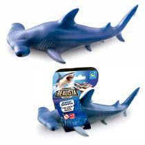 Brinquedo Tubarão Realista Em Vinil Boneco Infantil Premium Animal Marinho