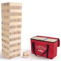 Brinquedo Tumbling Timber Giantville Giant Premium em madeira de pinho