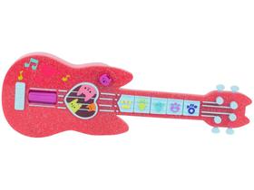 Brinquedo Ukulele Gabby Dollhouse Com Som Infantil Musicas Brinquedo Ukulele Gabby Dollhouse Com Som Infantil Musicas