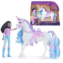 Brinquedo Unicorn Academy Layla & Glacier - Com Acessórios - Para Crianças a partir de 4 Anos