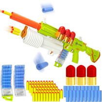Brinquedo UNIKONIO Foam Blaster, semiautomático, modos de lançamento 3 em 1