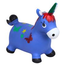 Brinquedo Upa Upa Unicórnio Pula Azul de Borracha C/ Som e Luz - Castela Brinquedo Upa Upa Unicórnio Pula Azul de Borracha C/ Som e Luz - Castela