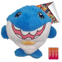 Brinquedo Urso Pelúcia Projetor Estrelas Baby Shark Presente Brinquedo Urso Pelúcia Projetor Estrelas Baby Shark Presente