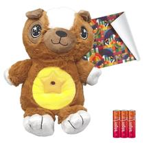 Brinquedo Urso Pelúcia Projetor Estrelas Presente Cachorro Brinquedo Urso Pelúcia Projetor Estrelas Presente Cachorro
