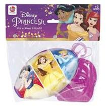 Brinquedo Vai e Vem Infantil - Princesas Disney - Líder (24250)