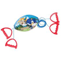 Brinquedo Vai e Vem Infantil Sonic Infantil Retrô - Líder