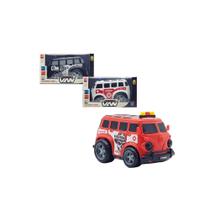 Brinquedo Van Elite Policia Resgate ou Ambulância Sortido - Bs Toys