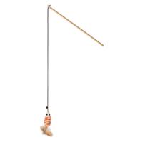 Brinquedo Varinha Ratinho Listrado Mimo Conceito para Gatos - PP139