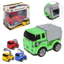 Brinquedo Veículo Caminhão Construção com Fricção Articulado Brinquedo Veículo Caminhão Construção com Fricção Articulado