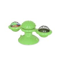 Brinquedo ventosa com led para gatos com catnip