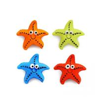 Brinquedo Vinil Estrela do Mar Colors Diversão para Seu Pet